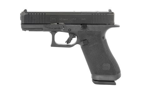 G45 GEN6 CROSSOVER FRAME 9MM LUGER 17+1 4.02` BLACK GMB BARREL, BLACK NDLC STEEL