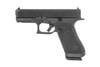 GLOCK 9MM LUGER 10+1 4.02` BLACK GMB BARREL, BLACK NDLC STEEL OPTIC READY/SERRATED SLI