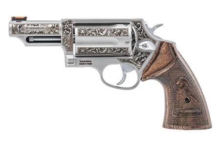 TAURUS  JUDGE 20TH ANNIVERSARY COMPACT 45 LONG COLT/ 410 GAUGE 5 SHOT 3` STAINLESS ENGR