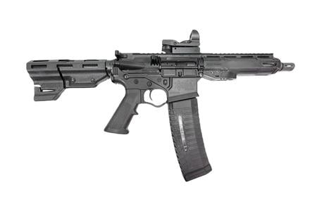 AMERICAN TACTICAL 5.56X45MM WITH 7.5` BARREL AND  7`MLOK STYLE RAIL , ATI DUO SIGHT RED AND GREEN