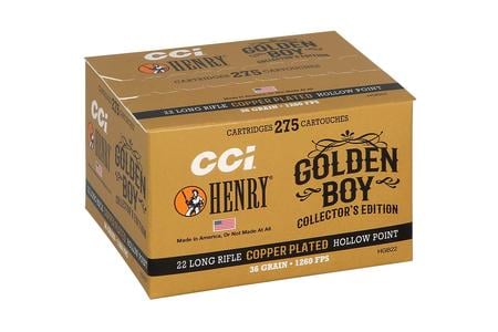 CCI 22LR 36gr CPHP Golden Boy 275/Box