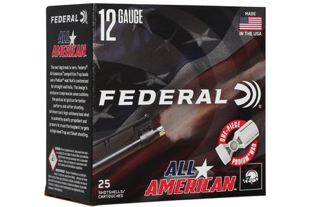 FED ALL AMER 12GA 2.75 1 1/8OZ #8