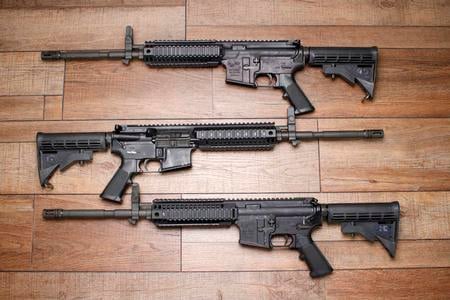 M4 CARBINE 5.56 NATO QUAD RAIL POLICE TRADE-IN 