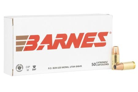 BARNES DEFENSE 9MM 124GR 50RDS