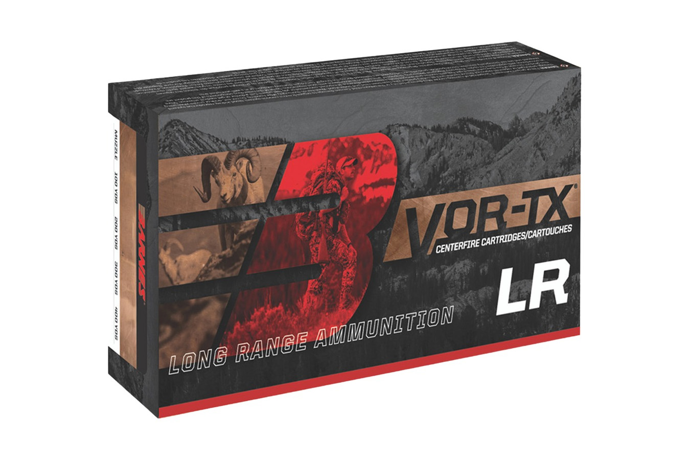 Barnes .30-06 Springfield 175gr LRX Boat Tail VOR-TX LR 20/Box