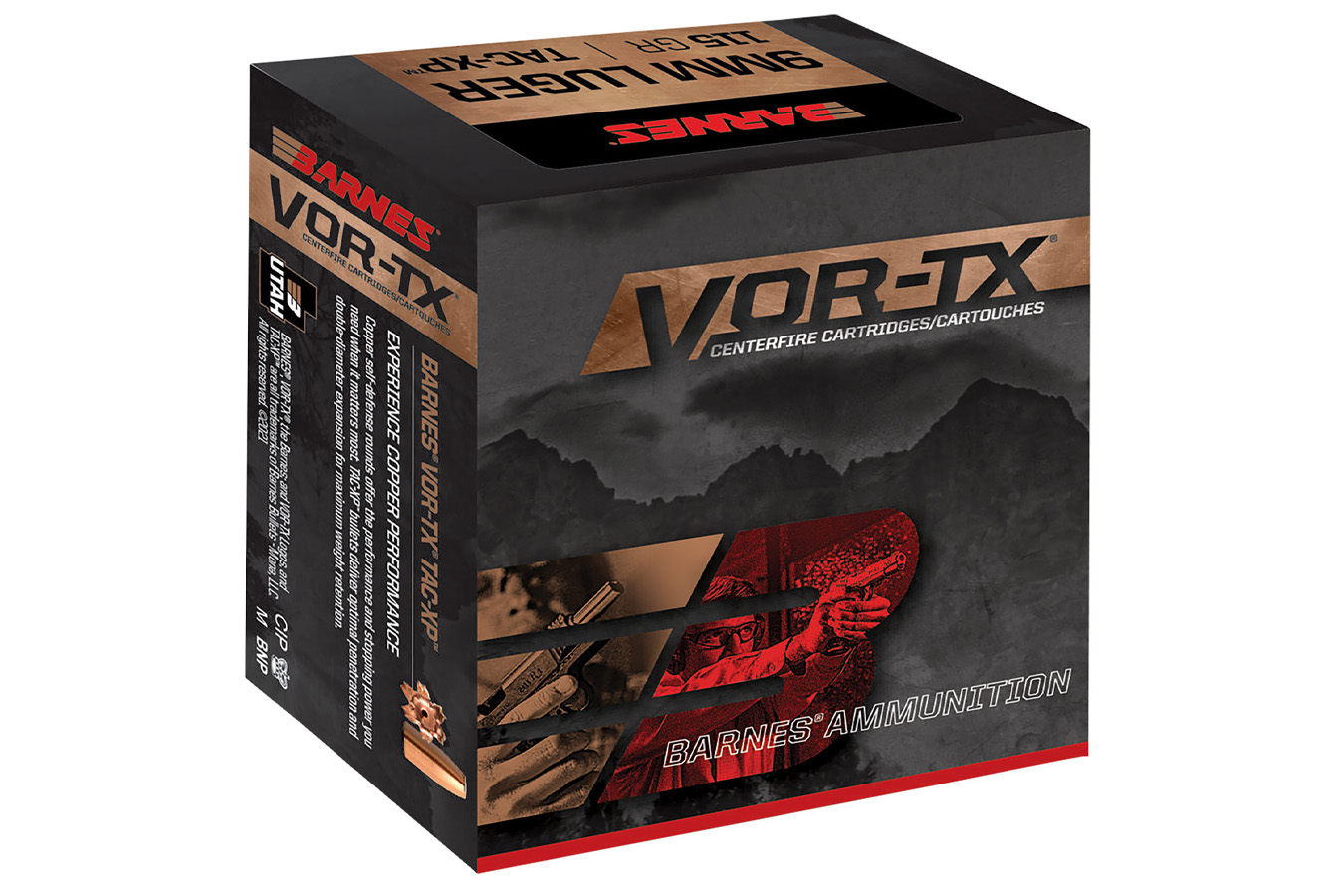 Barnes VOR-TX Handgun 41Rem Mag 180gr Barnes 20 Per Box