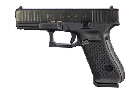 G45 V CROSSOVER 9MM LUGER 10+1 4.02` BLACK GMB BARREL, BLACK NDLC STEEL SERRATED