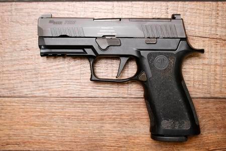 P320 XCARRY 9MM POLICE TRADE-IN (FAIR) CONDITION