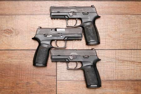 SIG SAUER P320 9MM POLICE TRADE-IN (FAIR) CONDITION