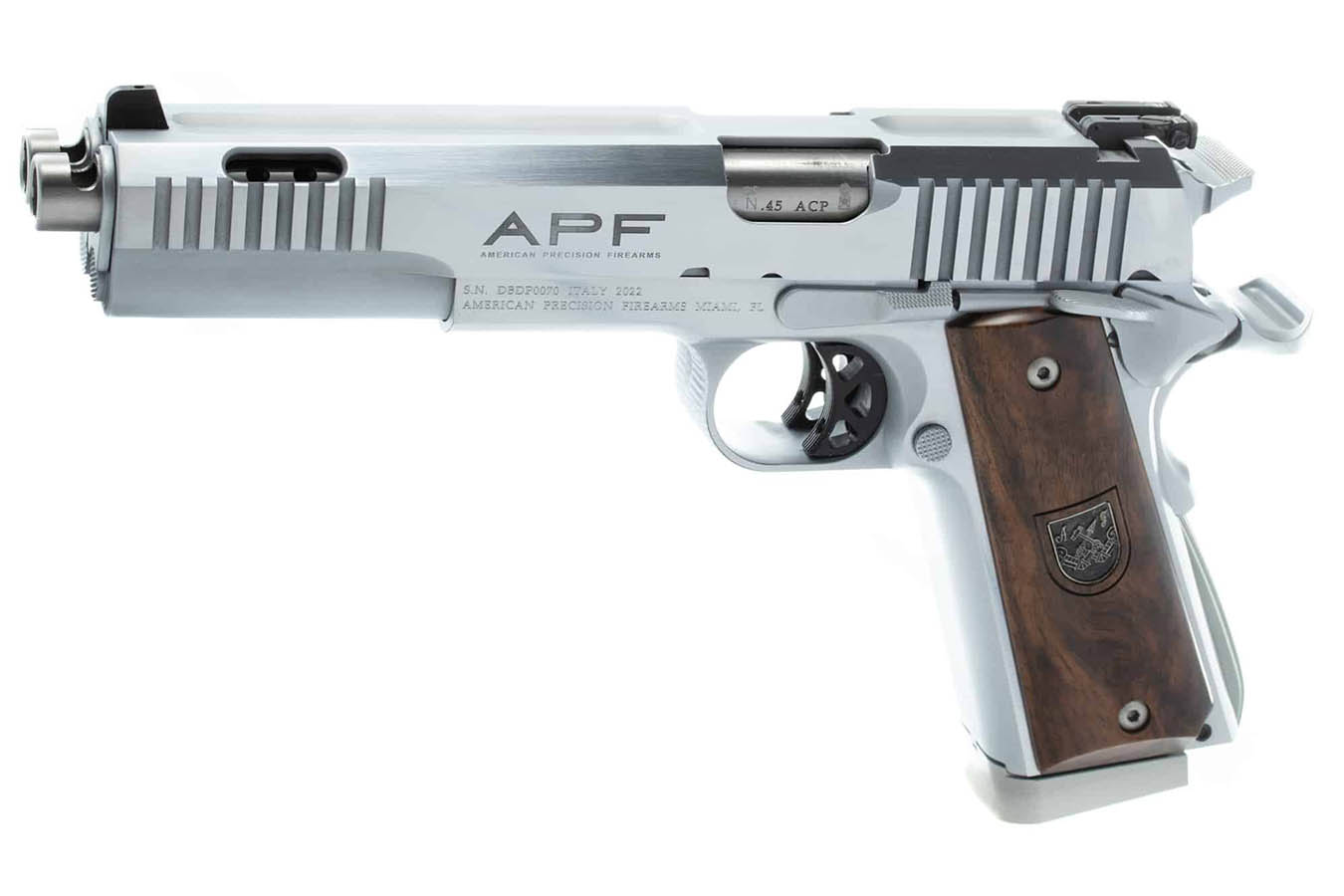 Apf 1911 Prismatic Dueller 45 ACP Semi-Auto Pistol w/ Side-by-Side Barrels