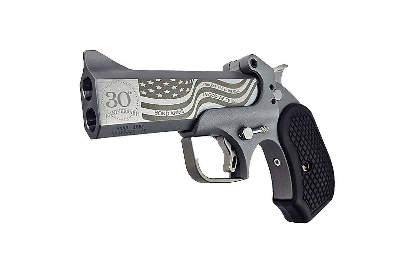 Bond Arms Inc 30th VET 45 Colt/410-Bore Break-Action Pistol w/ Engraved Barrel