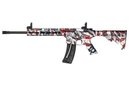 SMITH AND WESSON MP15-22 22 LR FLAG PATTERN 16.5`