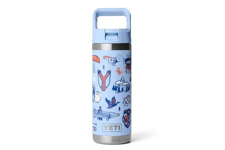 RAMBLER 18 OZ C STRAW BTL BIG SKY SUMMER CAMP
