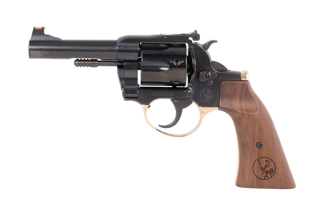 Henry Big Boy Deadeye 357 Magnum/38 Special Revolver with Walnut Gunfighter Grip