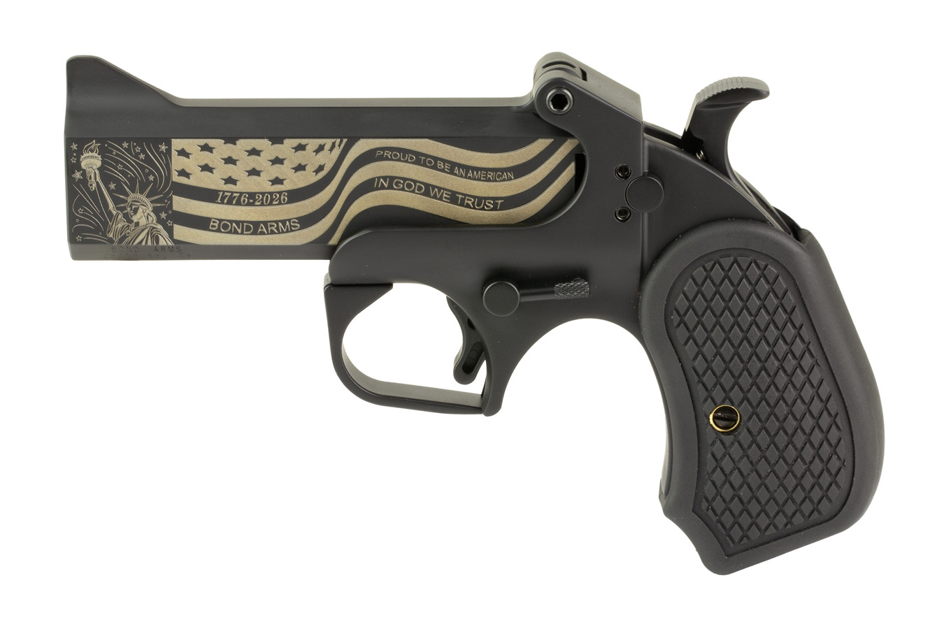Bond Arms Inc America 250th 45 Colt/410 Gauge Derringer with Engraved Barrel