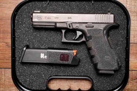 GLOCK 17 GEN4 9MM STIPPLED POLICE TRADE-IN (GOOD) CONDITION 