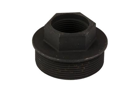 YHM 5/8-24 CRBNE ADPTR SDWNR M2 BLK