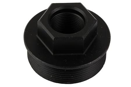 YHM 1/2-28 CRBNE ADPTR SDWNR M2 BLK