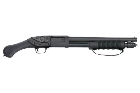 MOSSBERG 590 SHOCKWAVE 20 GAUGE PUMP-ACTION WITH CRIMSON TRACE LASER SADDLE