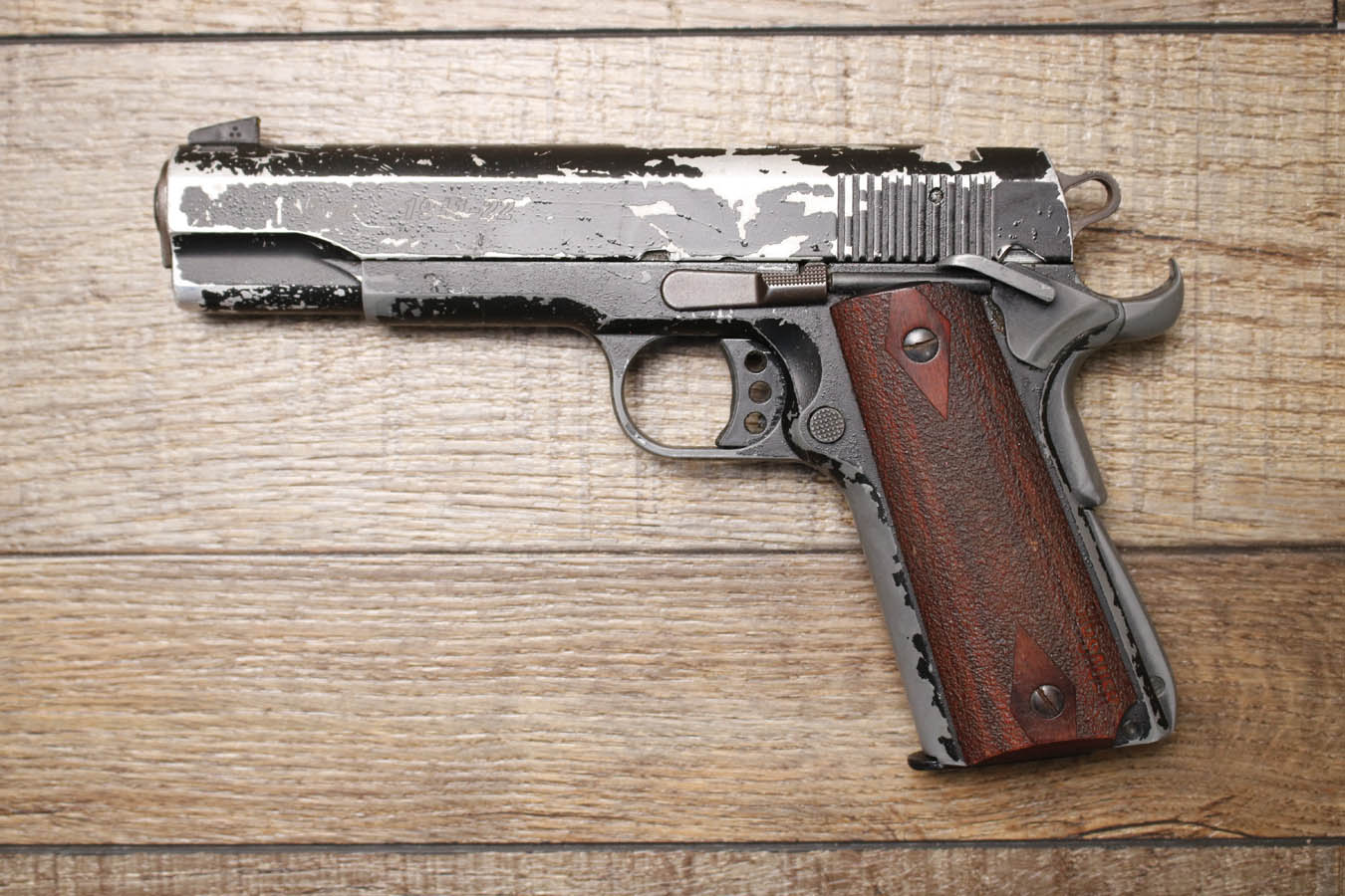 Sig Sauer 1911-22 22LR Police Trade-In Pistol (Missing Rear Sight)