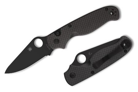 SPYDERCO BUTTONUP CF PE 3.27 BLK