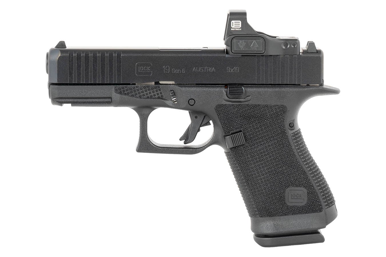 Glock 19 Gen6 9mm Semi-Auto Pistol with EOTech Red Dot Optic
