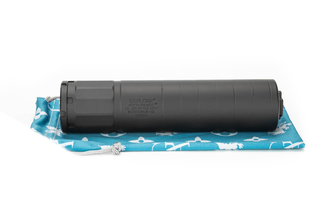 Griffin Armament EXPLORR 300 30 Caliber Suppressor with Utility Mount HUB