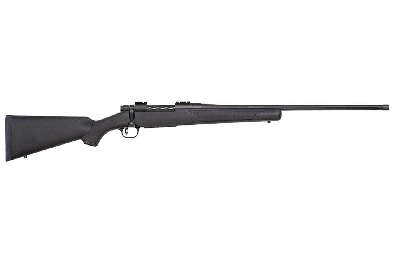 Mossberg Patriot 338 Win Mag Bolt-Action Rifle with Black Synthetic Stock