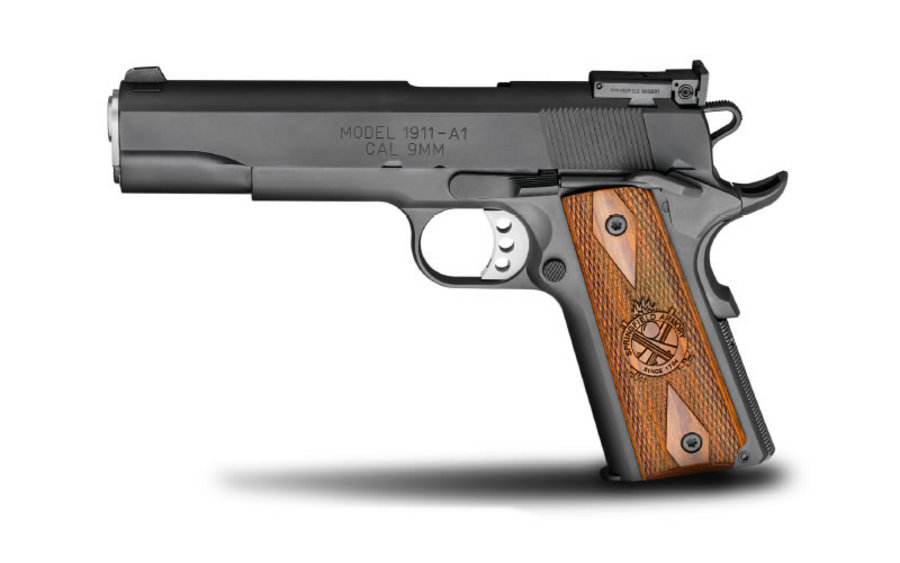 Springfield 1911 Range Officer 9mm with Adjustable Target Sight ...