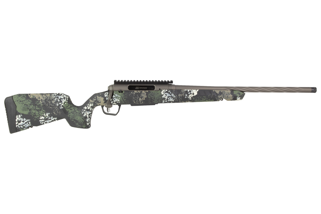 Savage Axis 2 Pro Compact 243 Winchester Bolt Action Rifle with Forest Camo