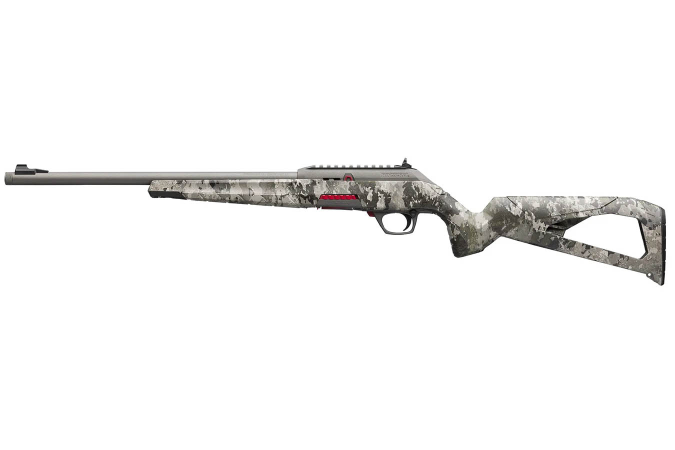 No. 5 Best Selling: WINCHESTER FIREARMS WILDCAT SR 22LR SEMI-AUTO RIFLE WITH TRUETIMBER VSX CAMO STOCK AND THREADED BARR