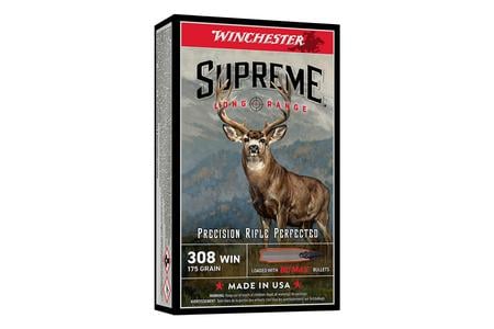 Winchester 308 Win 175 gr BC Max Supreme Long Range 20/Box