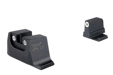 SW CORE, NIGHT SIGHT SUPPRESSOR SET W/ WHITE FRONT,REAR. GREEN LAMPS