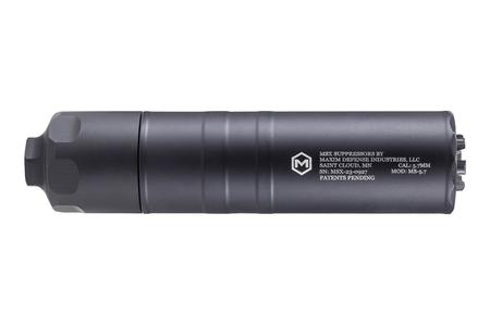 MAXIM DEFENSE MS-57 5.7X28MM 1.50` BLACK TITANIUM/STAINLESS STEEL