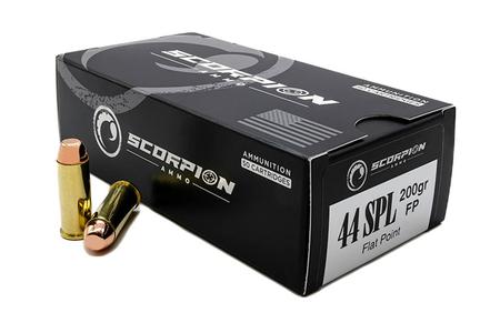 Scorpion 44 Special 200 gr Flat Point Target 50/Box