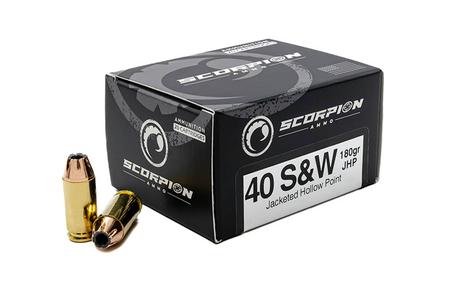SCORPION 40 SW 180GR JHP 20/BOX