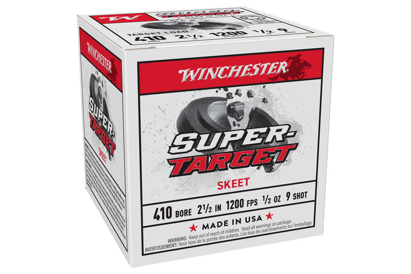 Winchester 410 Gauge 2.5 Inch 9 Shot Super Target 25/Box