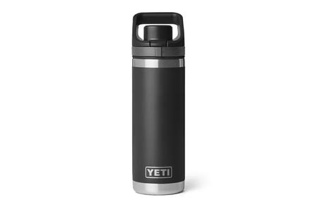 RAMBLER 18 OZ BOTTLE FCHUG BLACK