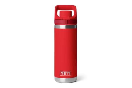 RAMBLER 18 OZ BOTTLE FCHUG RESCUE RED