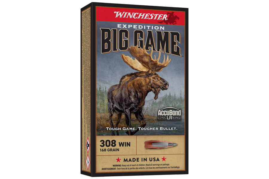 Winchester 308 Winchester 168 gr Big Game AccuBond 20/Box