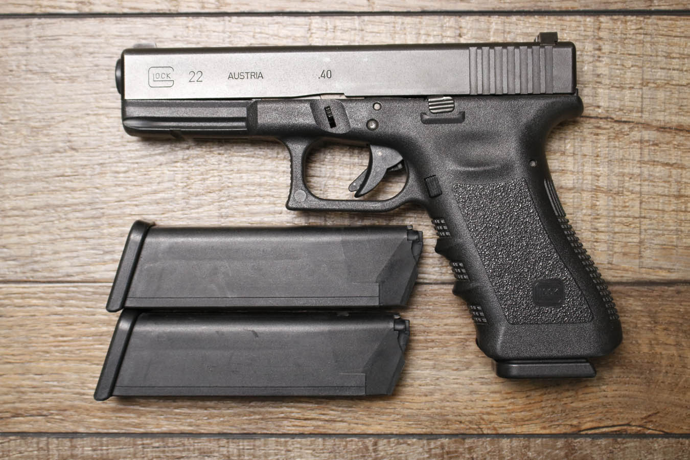 Glock 22 Gen 3 40 S&W Police Trade-In Pistol