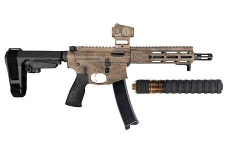 PCC 9MM ARID RATTLECAN CERAKOTE VORTEX CROSSFIRE/ Q ERECTOR