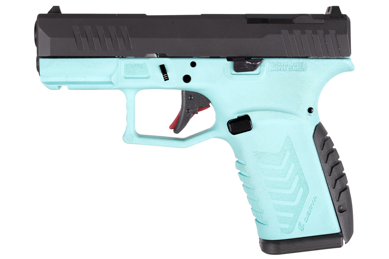 Derya Firearms DY9Z 9mm Pistol with Blue and Black Frame