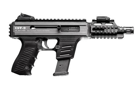 4PEAKS CZECH WEAPONS CSV-9 9MM 4.75 BLK 15RD