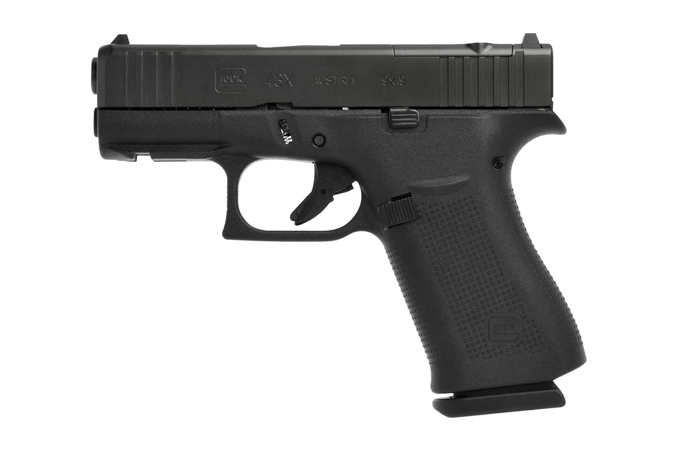 GLOCK 43X 9MM MOS FS FXD 15R