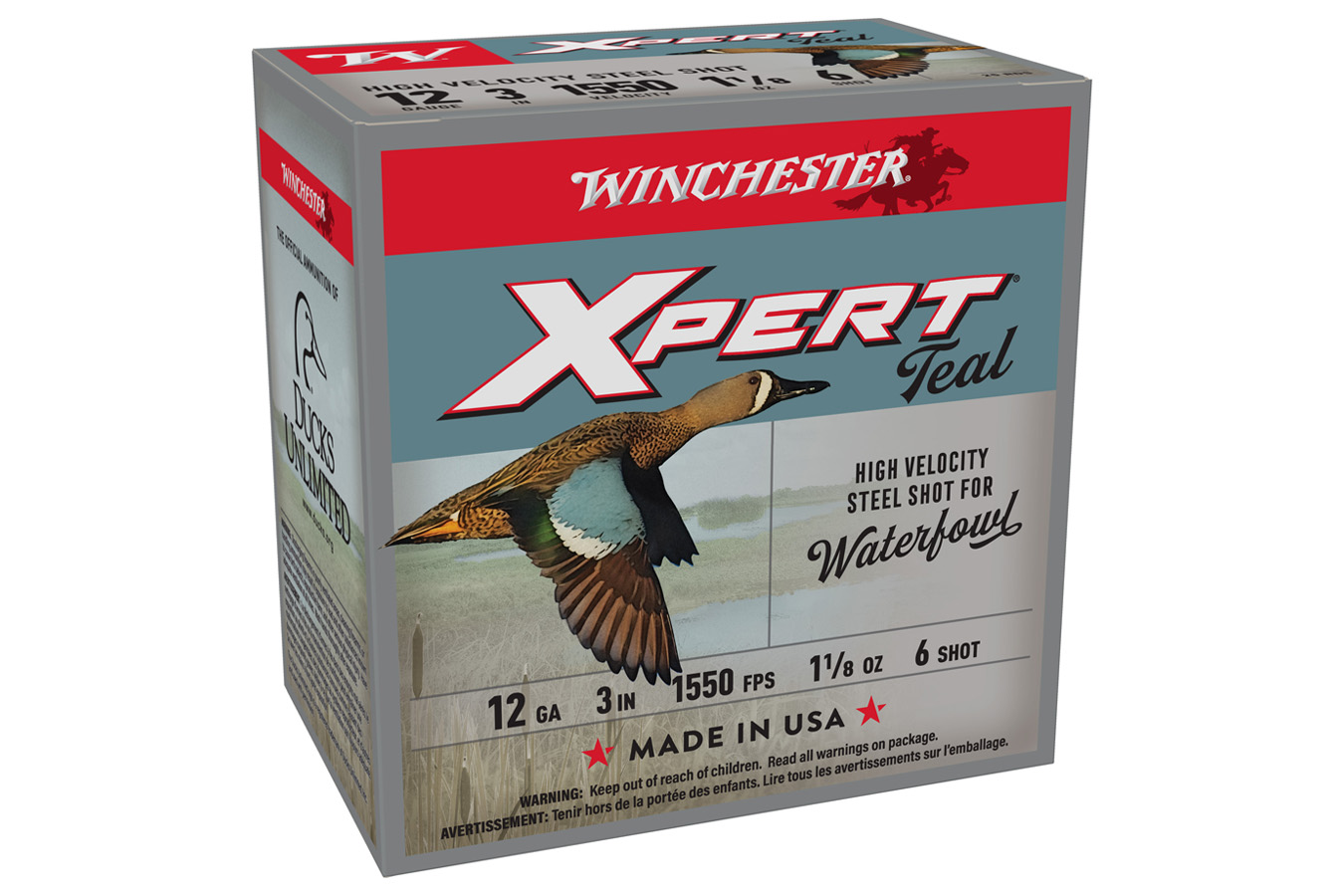 Winchester 12 Gauge 3 in 1-1/8oz Xpert Steel Shot 25/Box