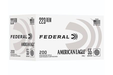 FED AM EAGLE .223 55GR FMJ 200/1000