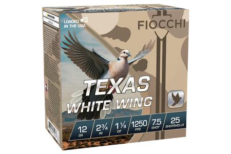 FIOCCHI TX WW 12GA 2.75 7.5 100/200