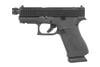 GLOCK MOS SLIM SUB-COMPACT 9MM LUGER 15+1 3.41` BLACK THREADED BARREL, STEEL OPTIC REA