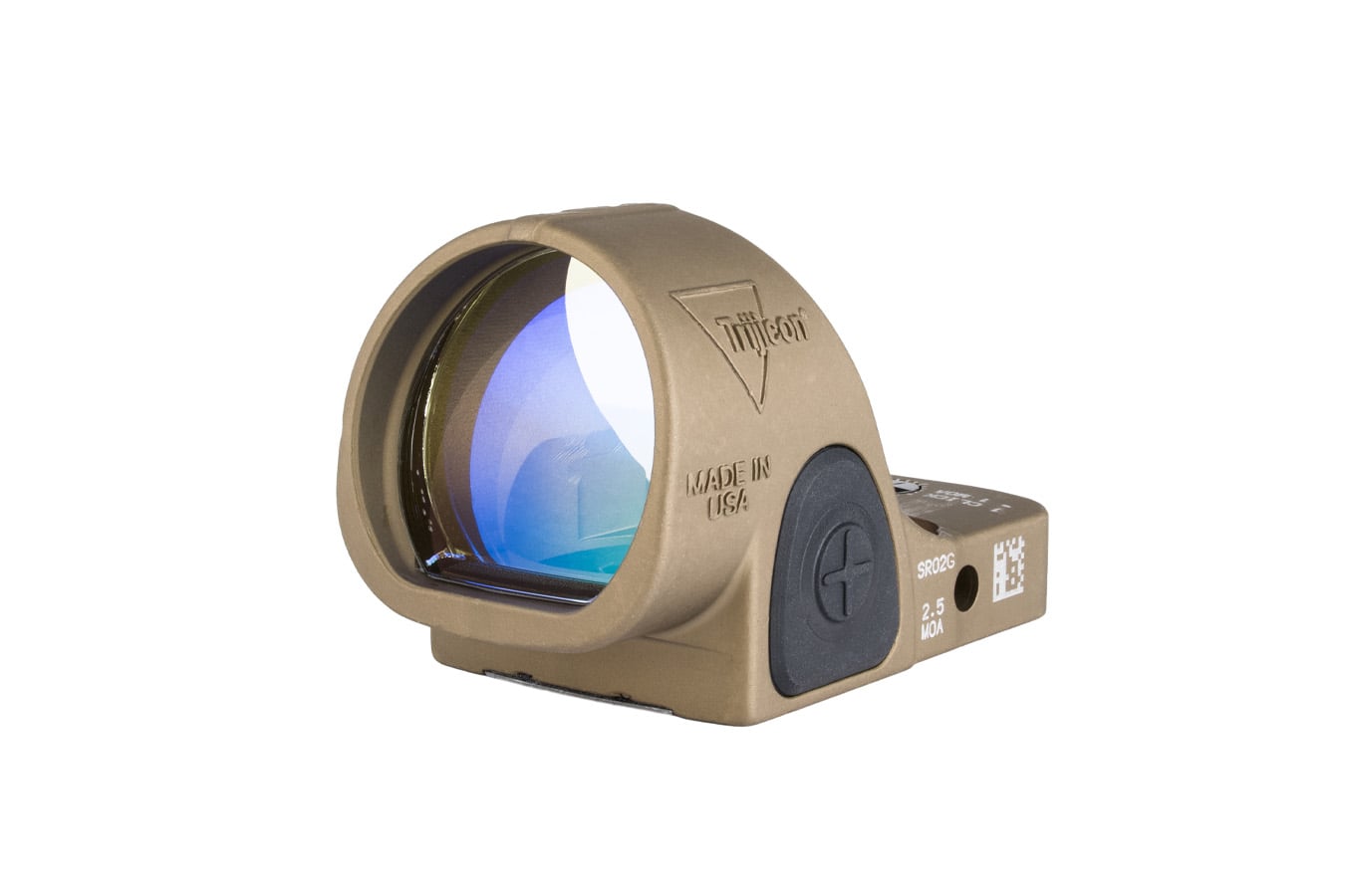 TRIJICON TRIJICON SRO ADJ. LED 2.5 MOA GREEN DOT, COYOTE BROWN ANODIZED 